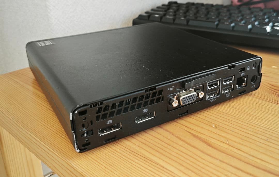 ミニPC HP EliteDesk 800 G3 i3/Ddr4 8GB/Ssd120