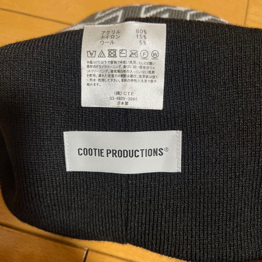 帽子 COOTIE Jacquard Cuffless Beanie