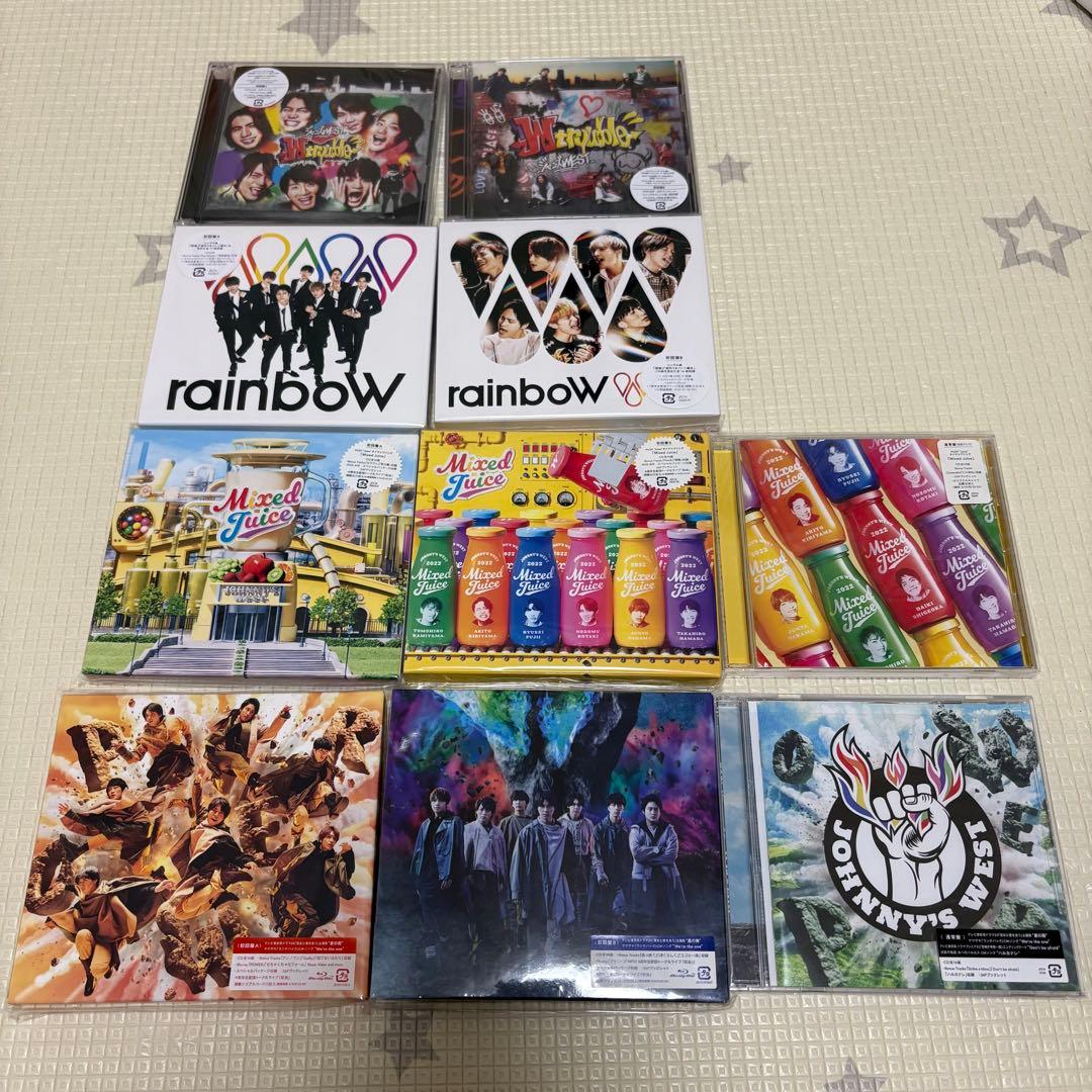 ジャニーズWEST WEST. シングル アルバム 33点 まとめ売り