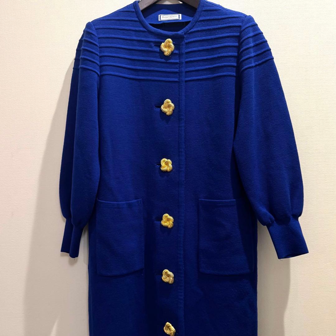イヴ・サンローラン YVES SAINT LAURENT ロング　カーディガン