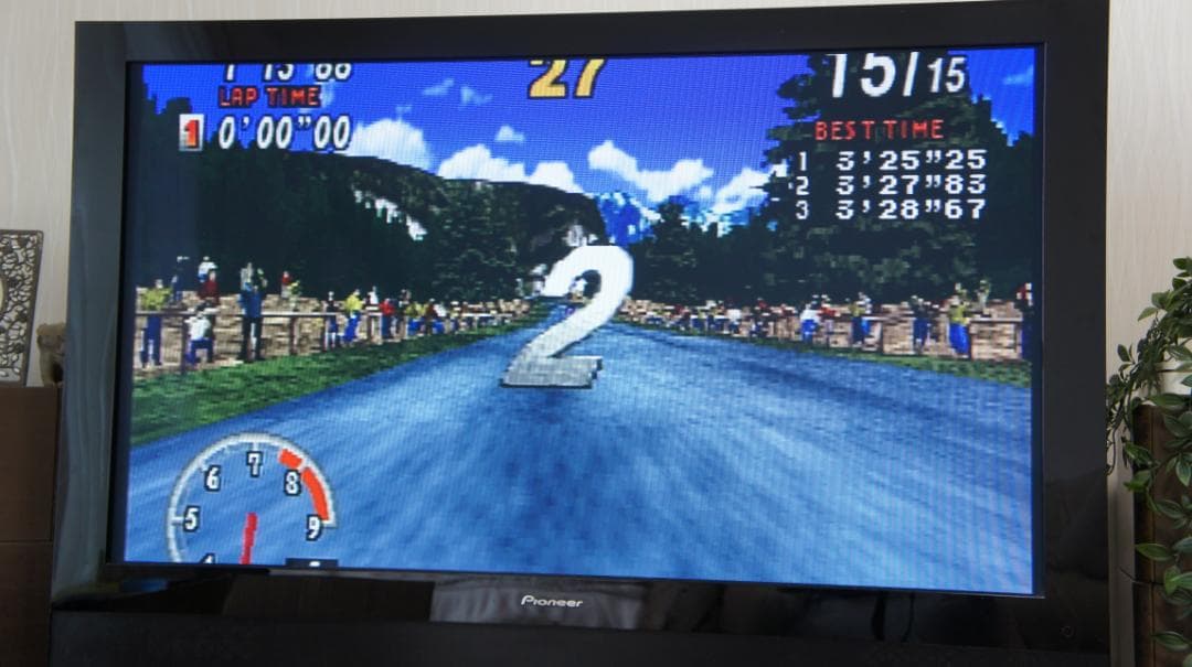 セガサターン　ゲーム機本体（付属品込）＋セガラリーＣＤ