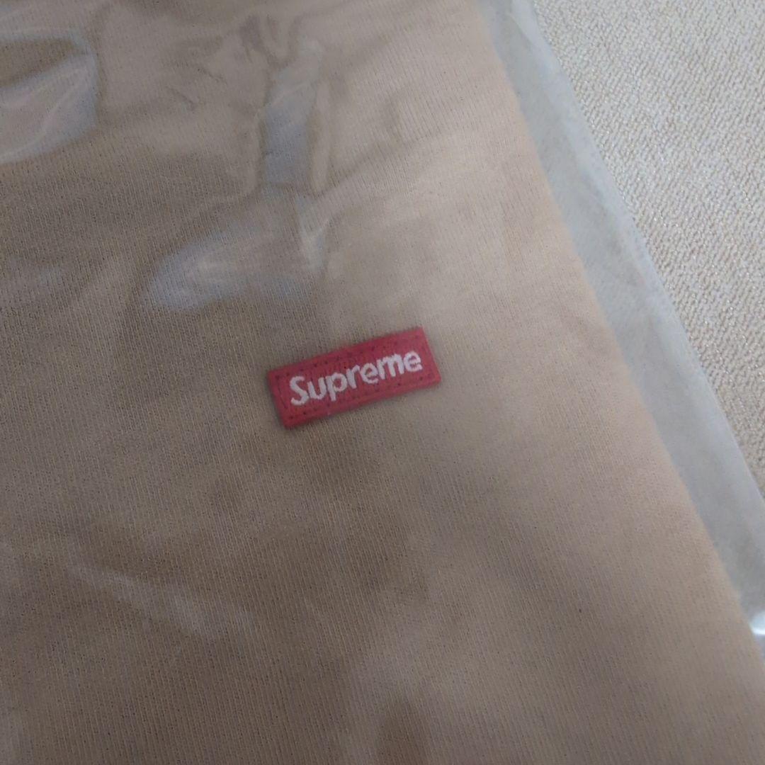 Supreme ベージュ Tシャツ L