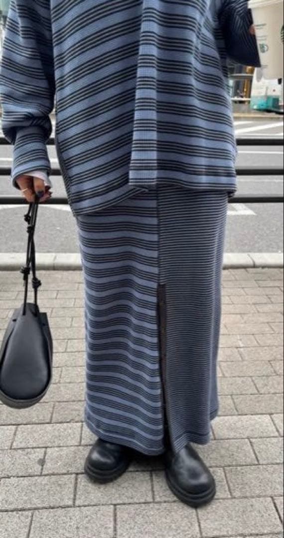 MILLER×Ameri 2WAY WAFFLE SKIRT