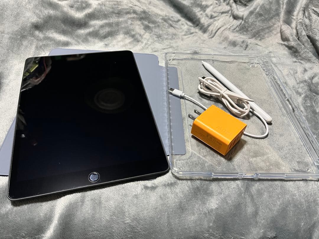 Apple iPad 第7世代 32GB ケース+互換ペンシル等付フルセット