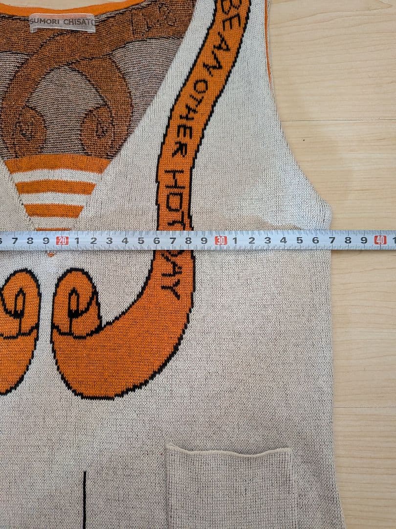 TSUMORI CHISATO ノースリーブワンピースジャンスカ