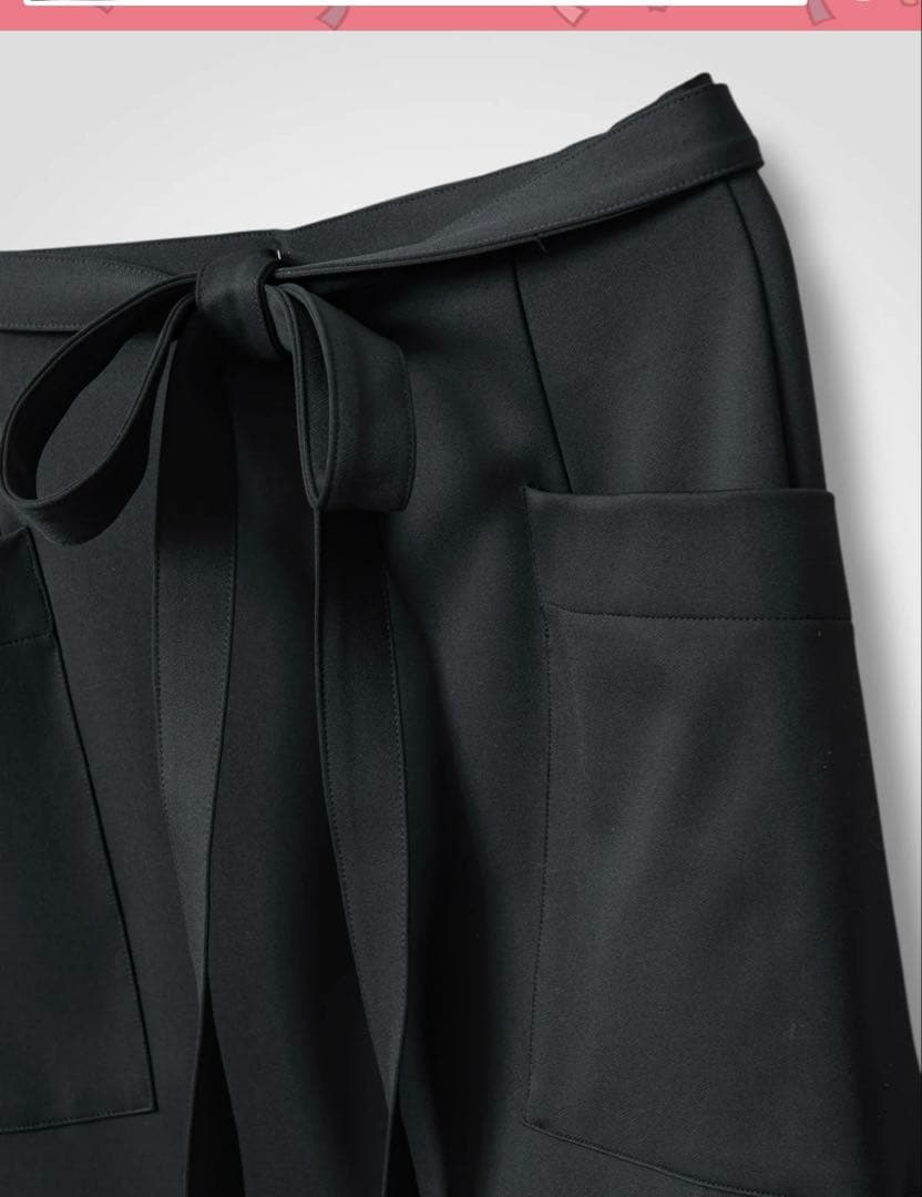 コグザビックスモーク　25AW MIRANDA WRAP SKIRT