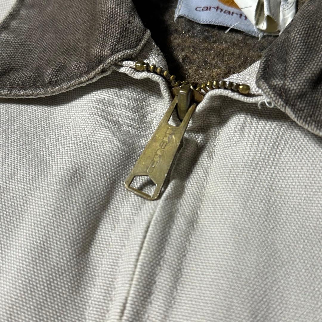 Carhartt デトロイトジャケット L J76STN ストーン 白系