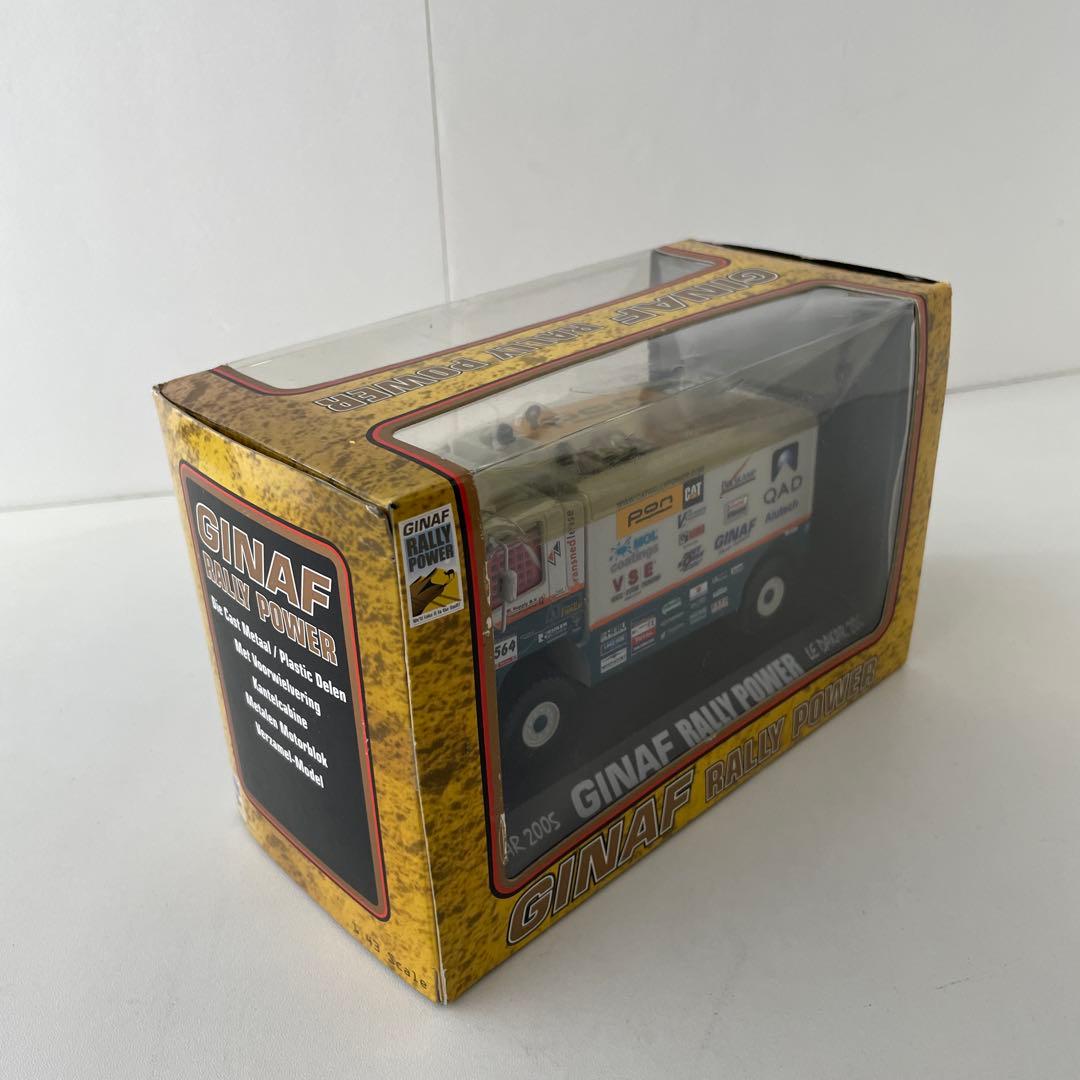 【超希少】ミニカー トラック GINAF ダカール　200S 1:43スケール