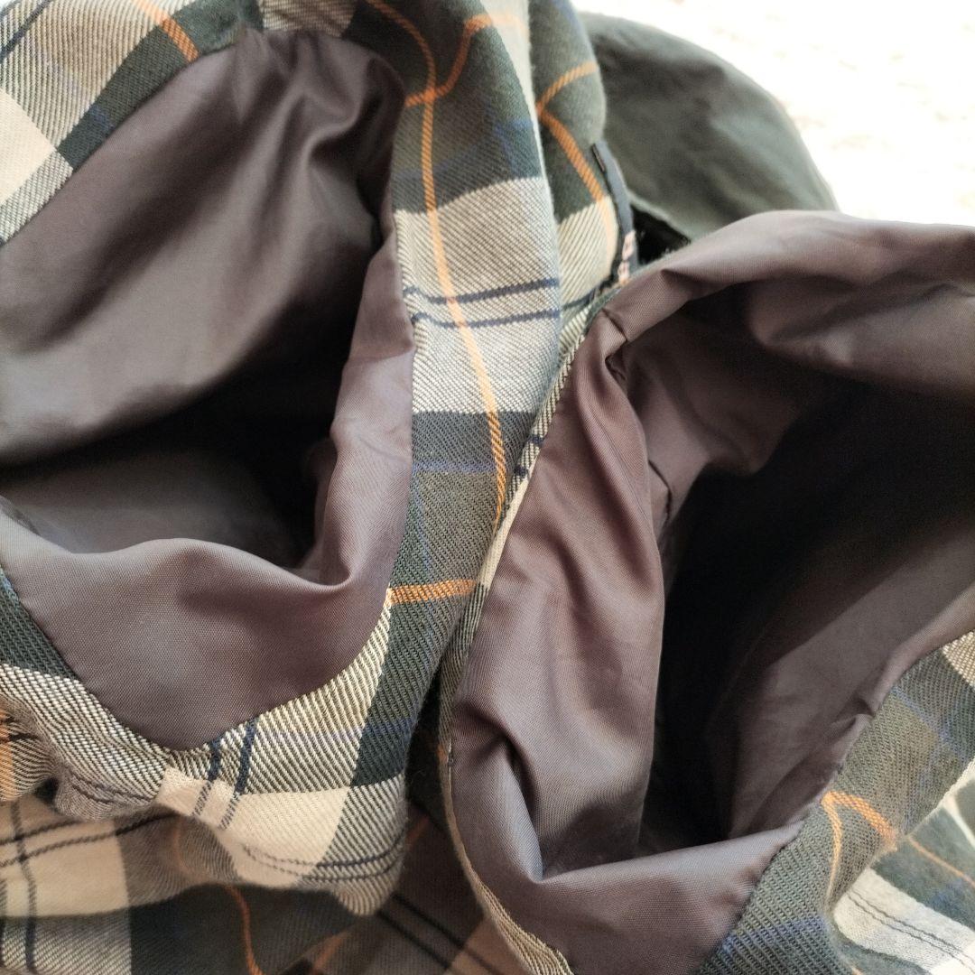 ☆Barbour☆バブアー オイルドジャケット　モッズコート　カーキ　フード付
