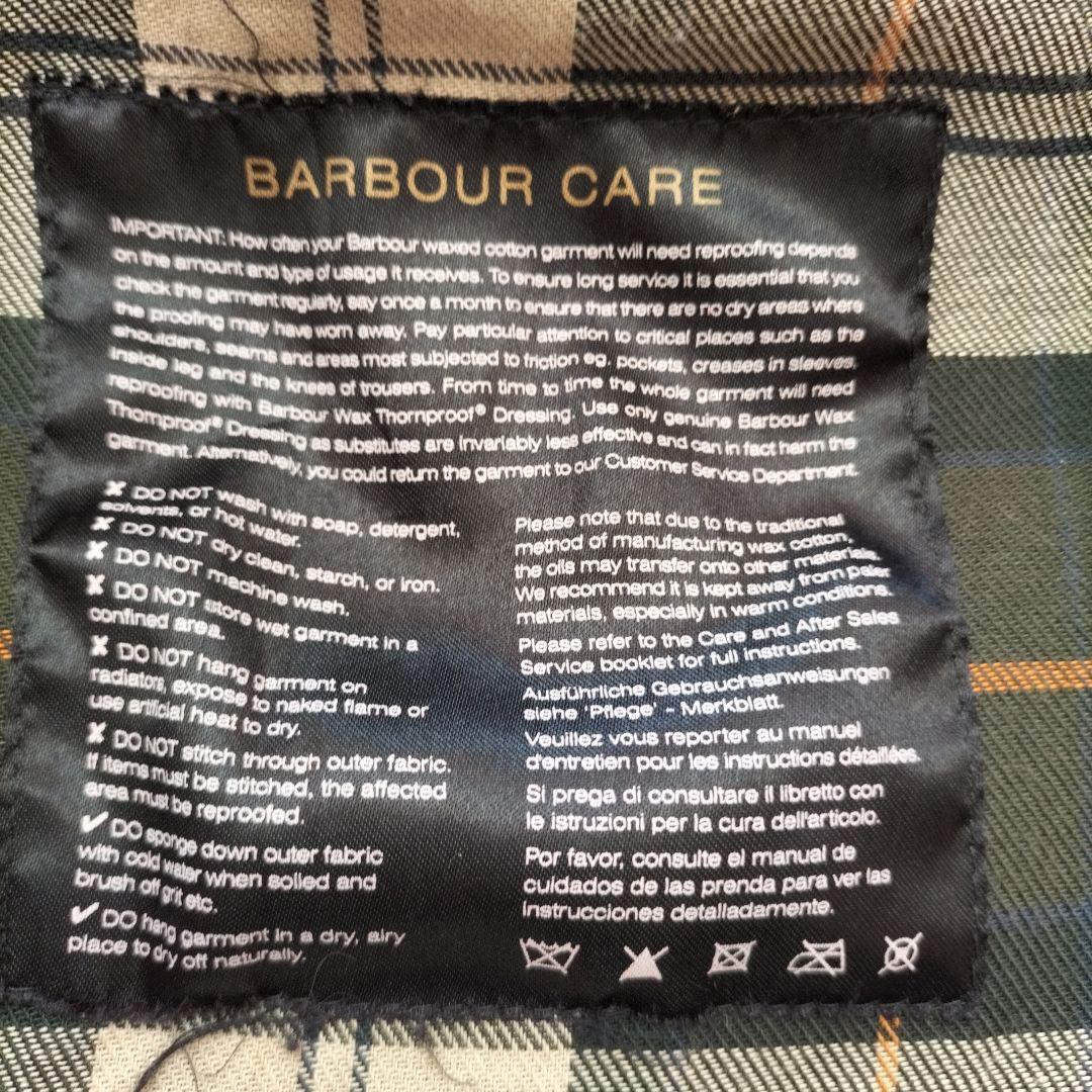 ☆Barbour☆バブアー オイルドジャケット　モッズコート　カーキ　フード付