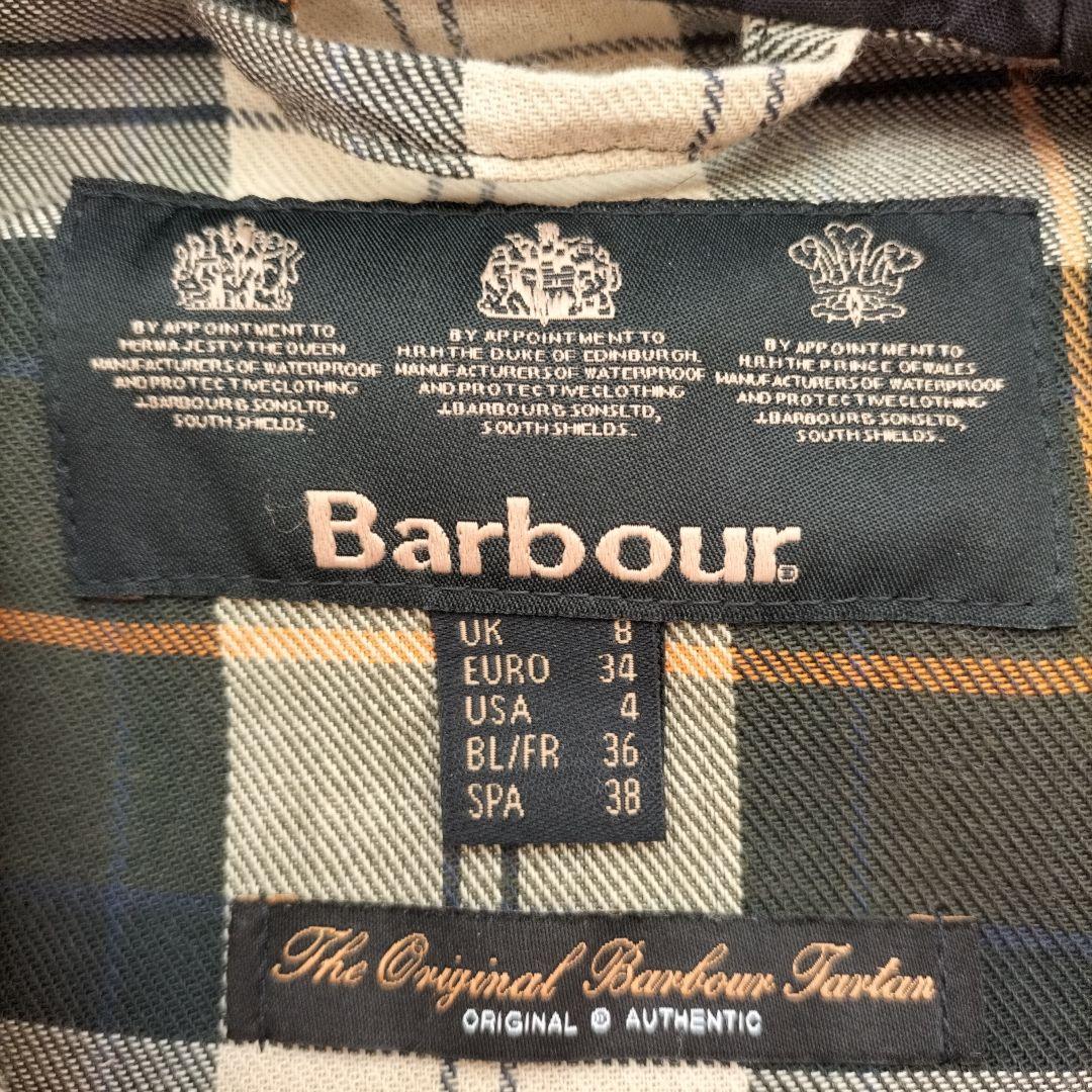 ☆Barbour☆バブアー オイルドジャケット　モッズコート　カーキ　フード付