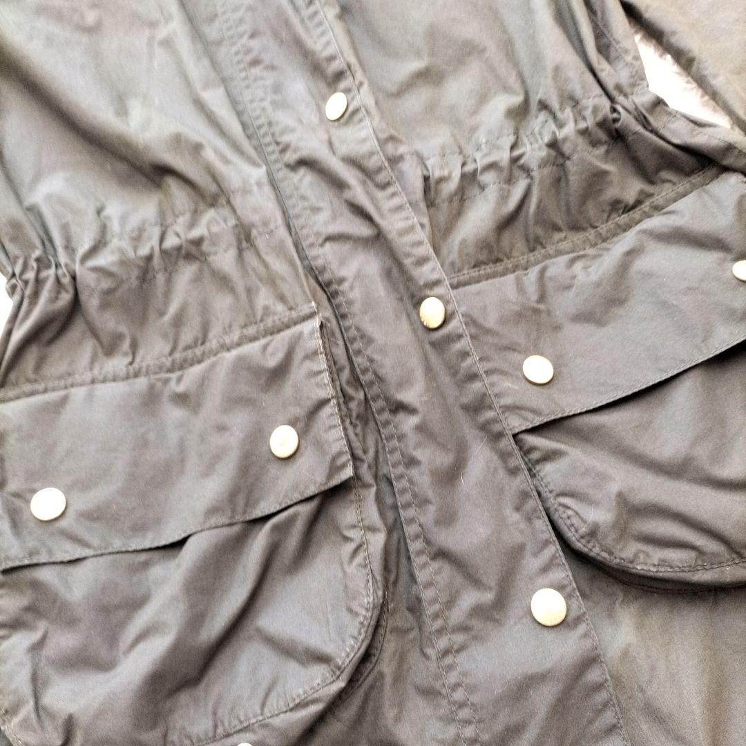 ☆Barbour☆バブアー オイルドジャケット　モッズコート　カーキ　フード付