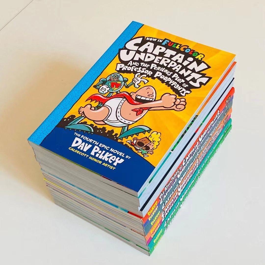 PILKEY CAPTAIN UNDERPANTS ギフトセット英語絵本 14冊