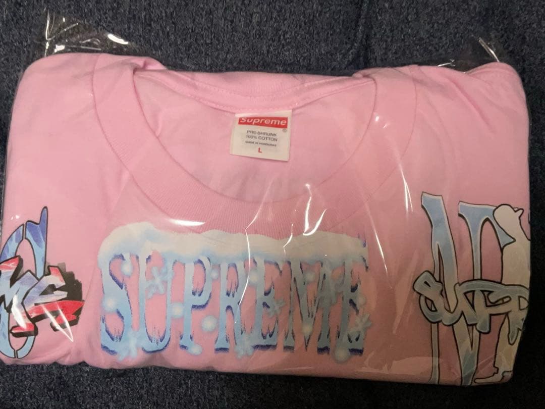 トップス Supreme Flash Tee \"Light Pink\" L