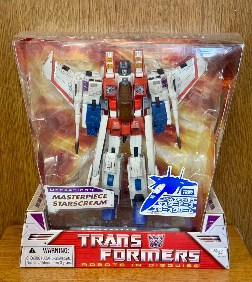 トランスフォーマー　マスターピース　スタースクリーム　USAエディション