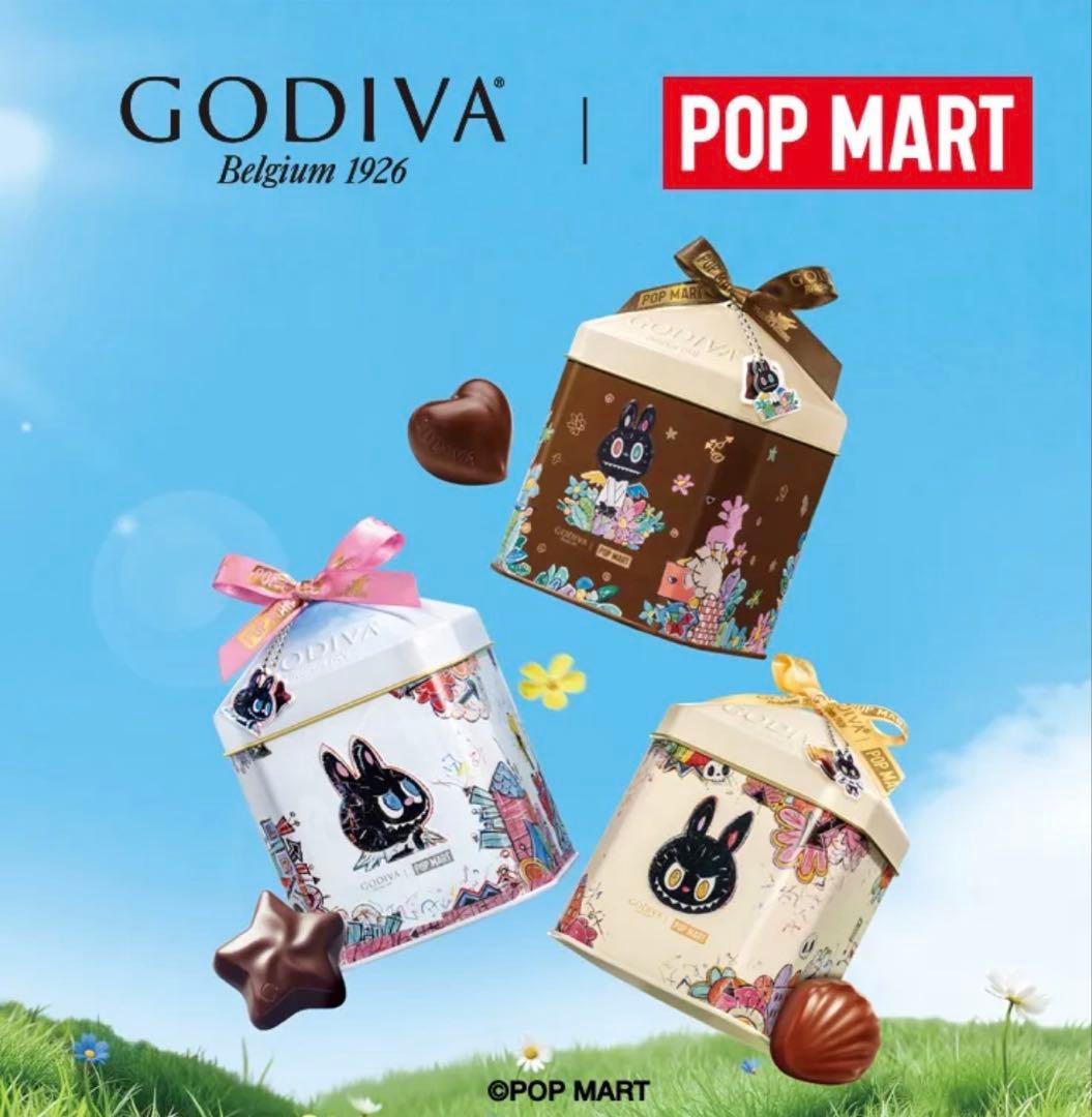 数量限定❗️GODIVA × LABUBU2種セット　POP MART ラブブ
