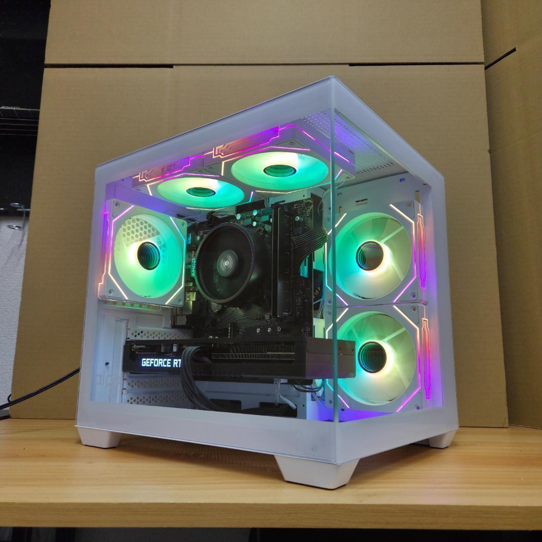 新品ケースゲーミングPC★RTX3080/Ryzen 7/SSD 512GB⑤