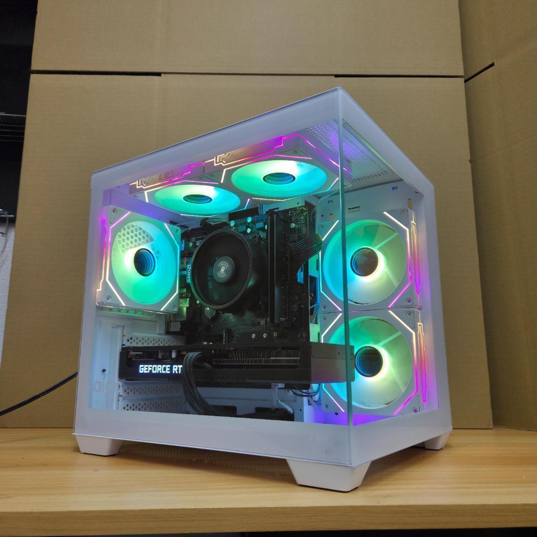 新品ケースゲーミングPC★RTX3080/Ryzen 7/SSD 512GB⑤