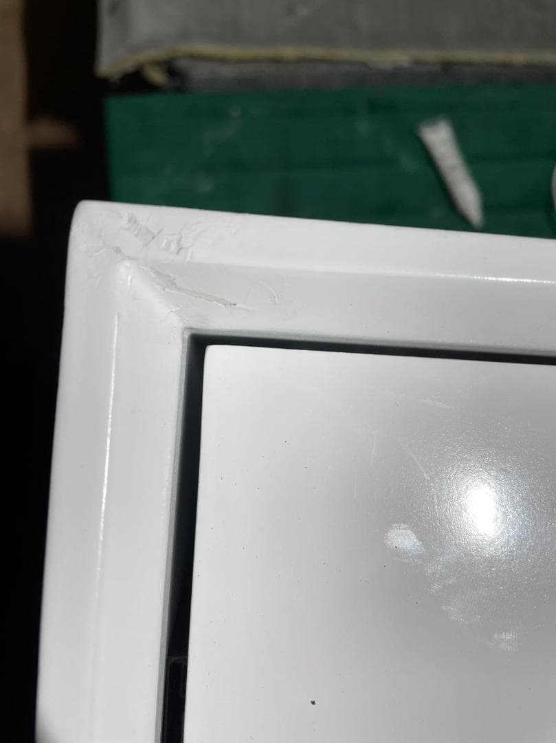 ホワイト 3段チェスト 訳あり品　写真をご確認 TST06-④