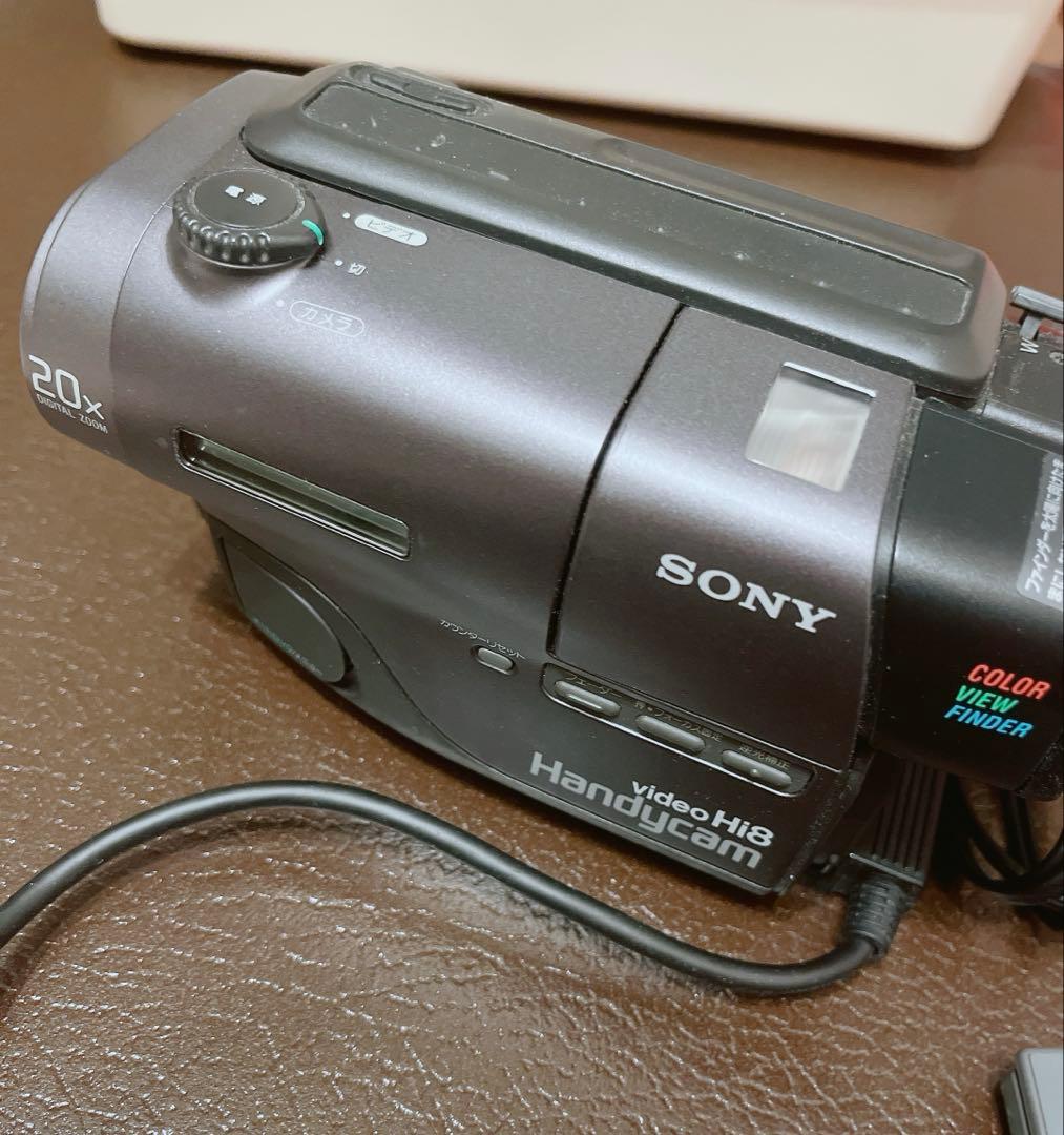 SONY Hi8 ハイエイト 8mmビデオカメラ CCD-TR11 セット