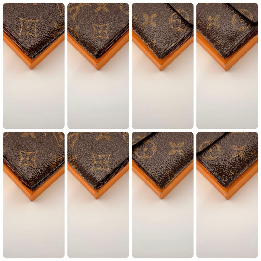 【鑑定済み】ルイヴィトン✨モノグラム✨ポルトモネビエ カルトクレディ✨折り財布