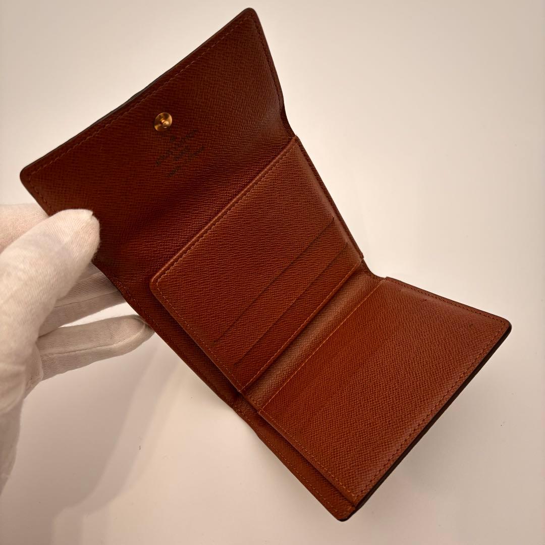 【鑑定済み】ルイヴィトン✨モノグラム✨ポルトモネビエ カルトクレディ✨折り財布