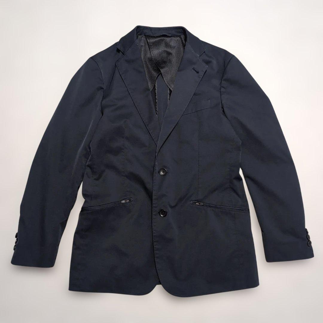 DESCENTE デサント セットアップ スーツ ネイビー S