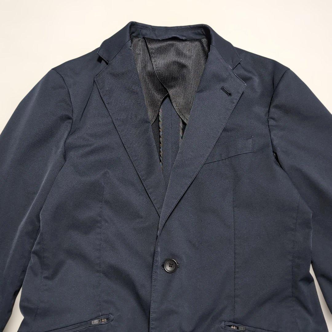 DESCENTE デサント セットアップ スーツ ネイビー S