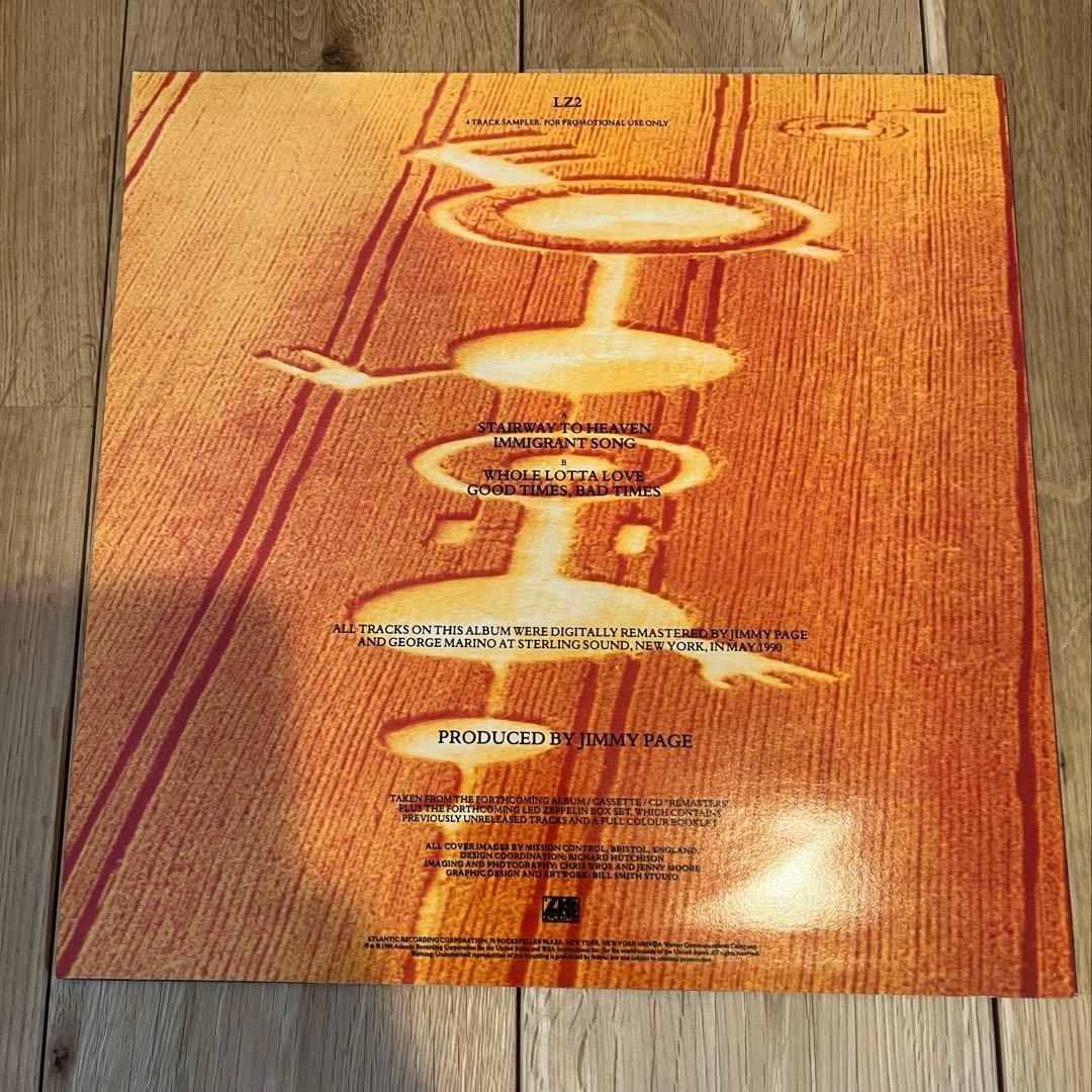 Led Zeppelin Remasters レコード 10インチ