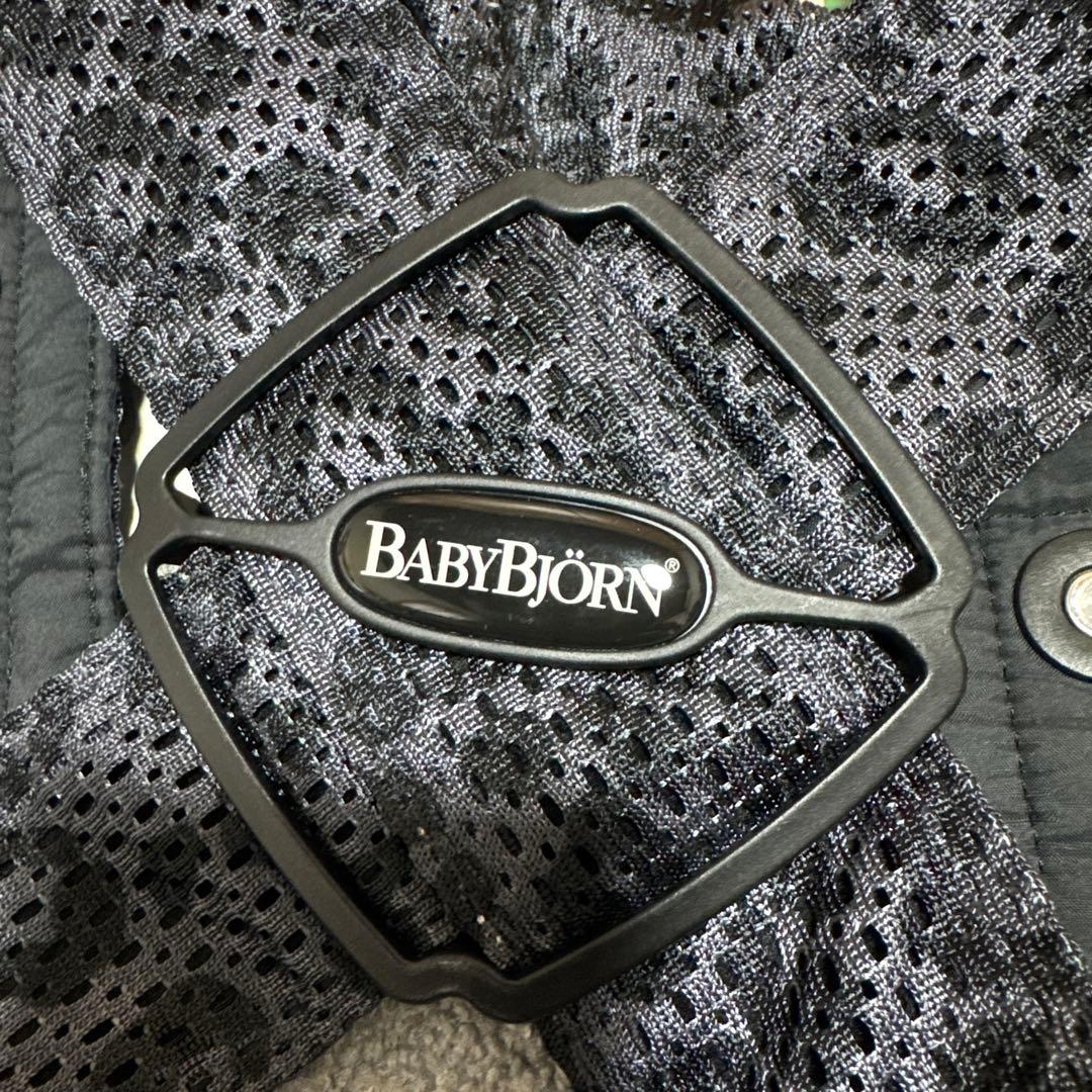 希少！BABYBJÖRN 抱っこひも ブラック・レオパード柄