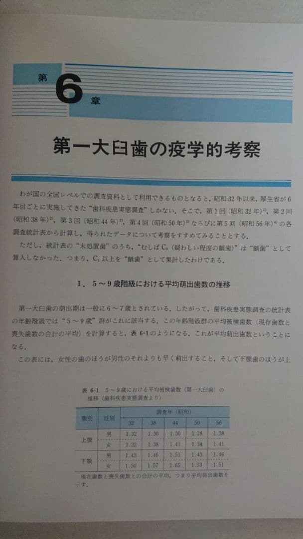 第一大臼歯