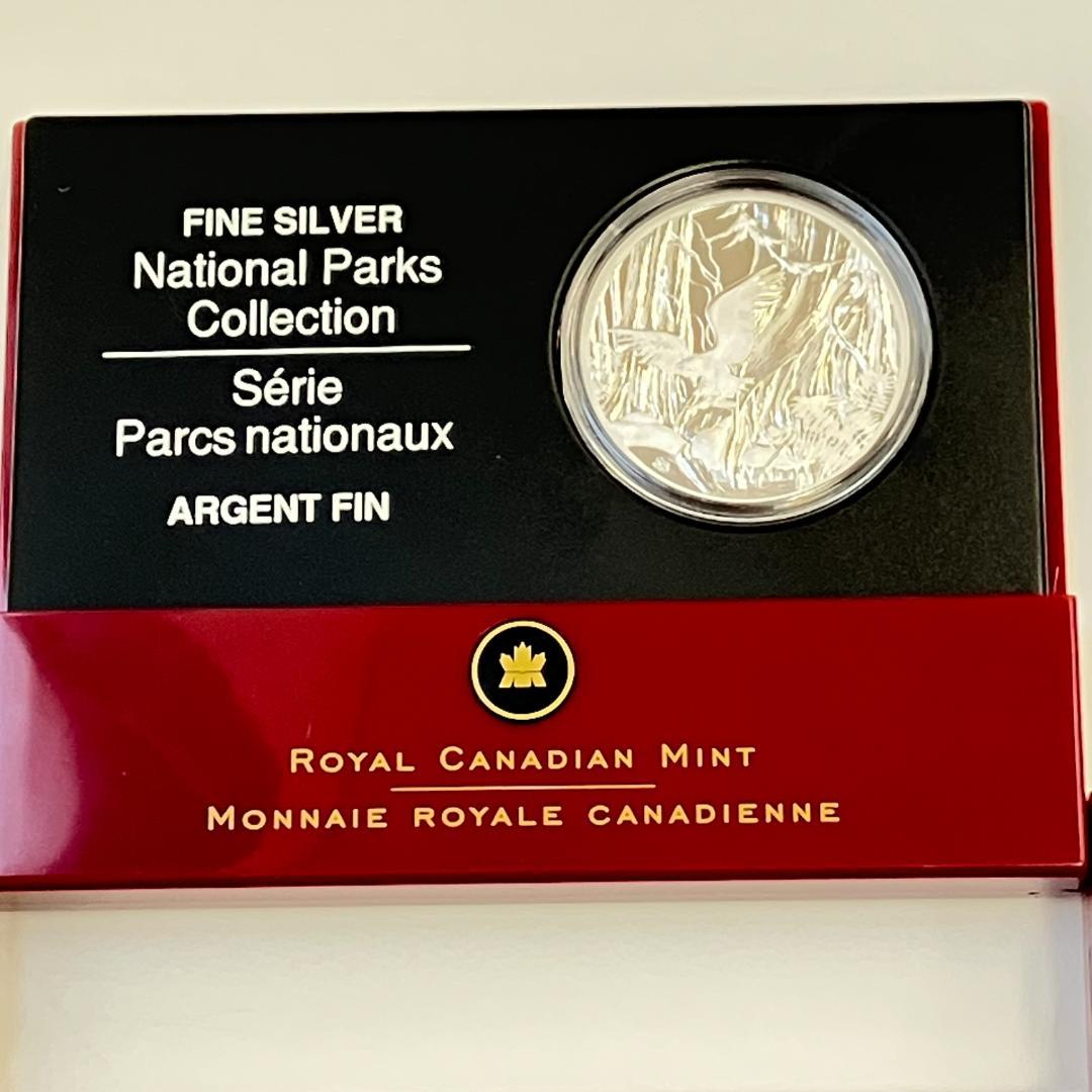 カナダ王立造幣局発行 国立公園コレクション 20ドル銀貨 2005年