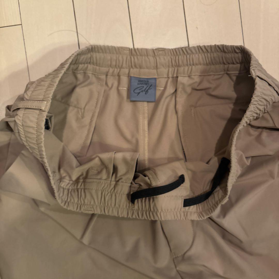 UNITED ARROWS GOLF オールギャザースリムパンツ