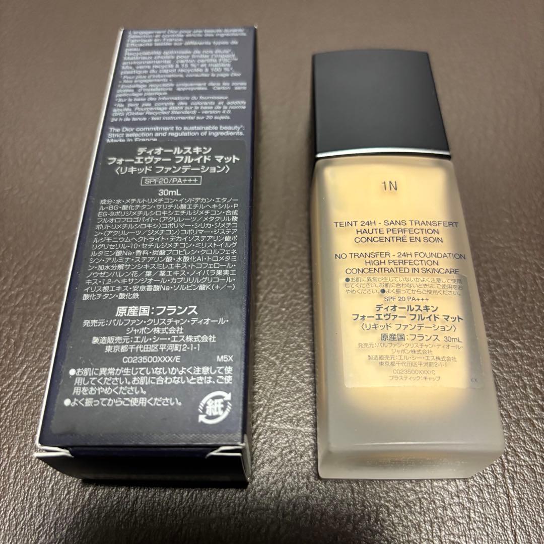 ディオール スキン フォーエヴァー フルイド マット 1N リキッドファンデ
