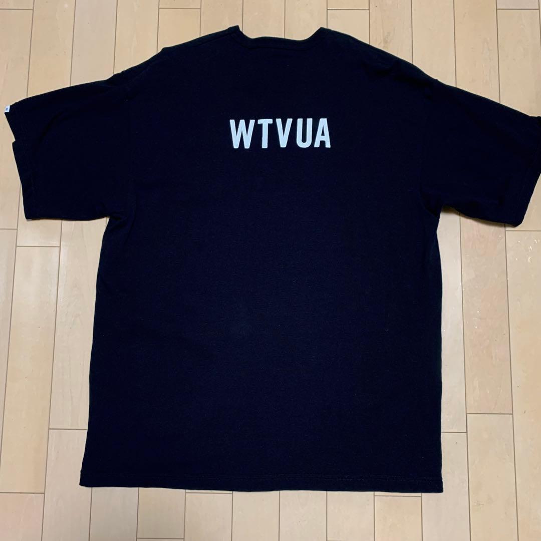 WTAPS ロゴ Tシャツ ロゴt ダブルタップス ブラック Black 黒 Ｌ