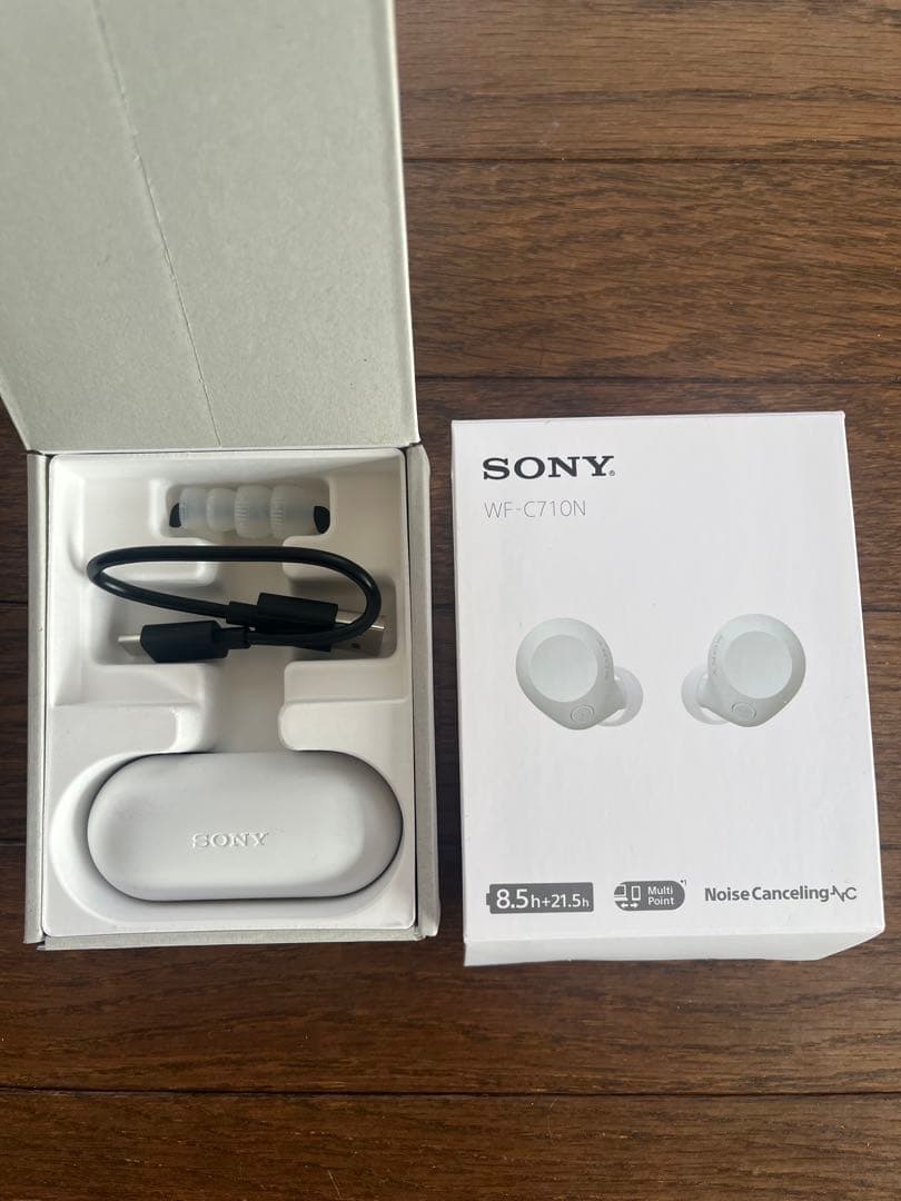 SONY WF-C710N ワイヤレスイヤホン ホワイト
