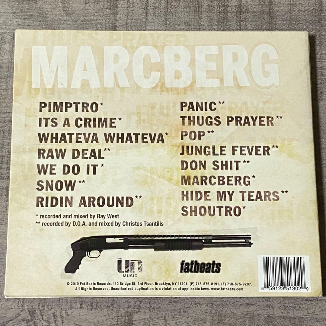 OG盤CD Roc Marciano Marcberg HIPHOP G-RAP