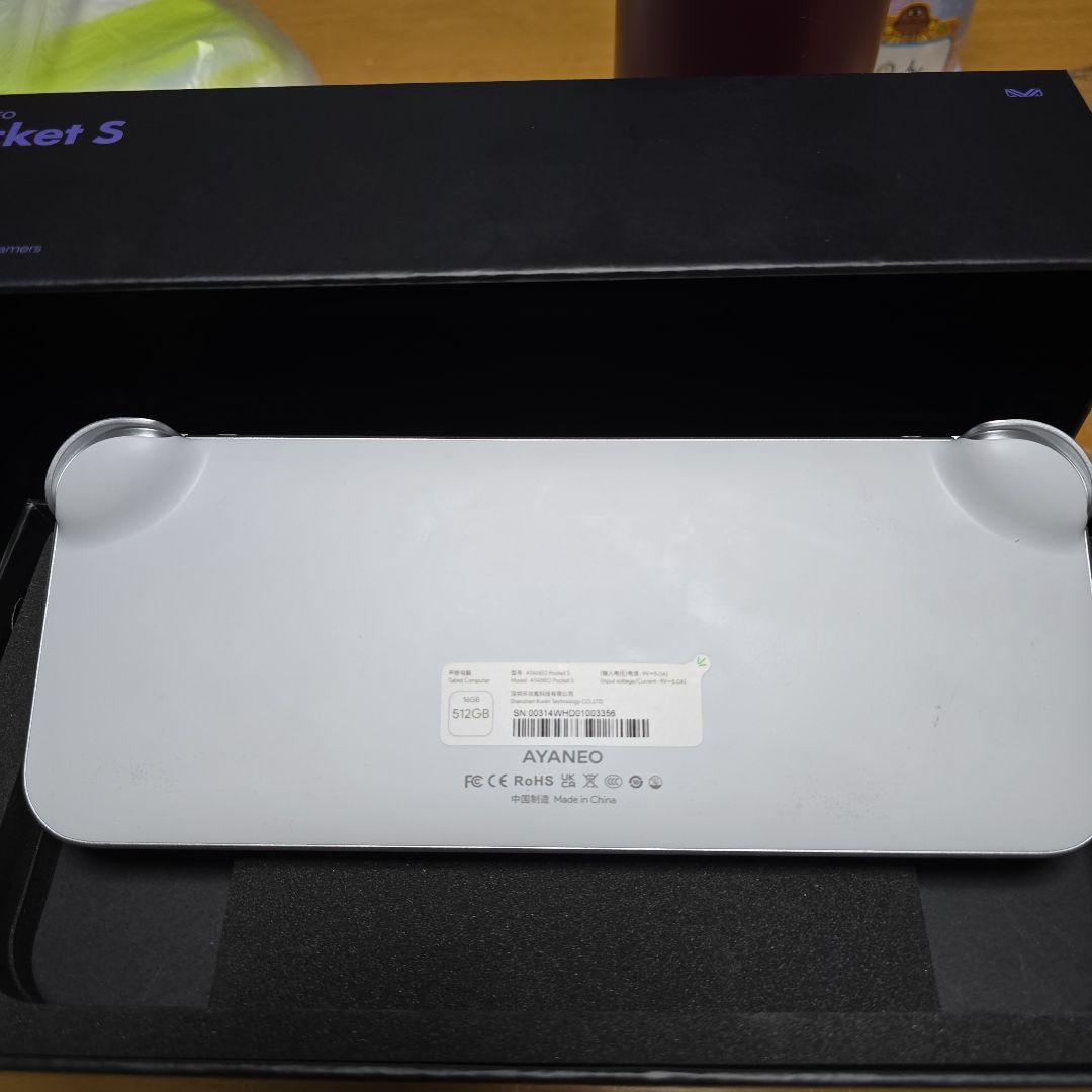 AYANEO Pocet S 16GB RAM 512GB ホワイト
