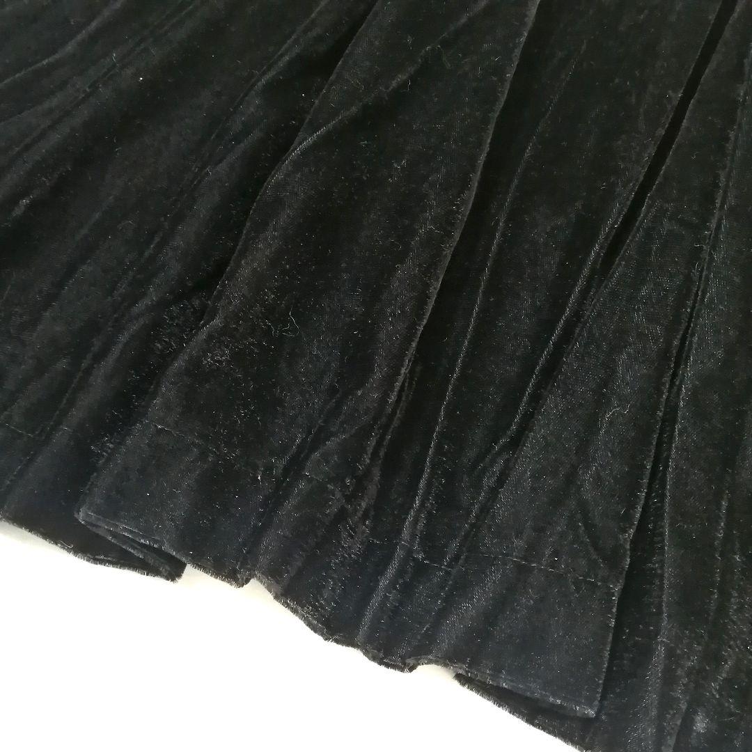 美品✨ コムでギャルソン　ベロア　変形　プリーツ　スカート　AD2019　希少