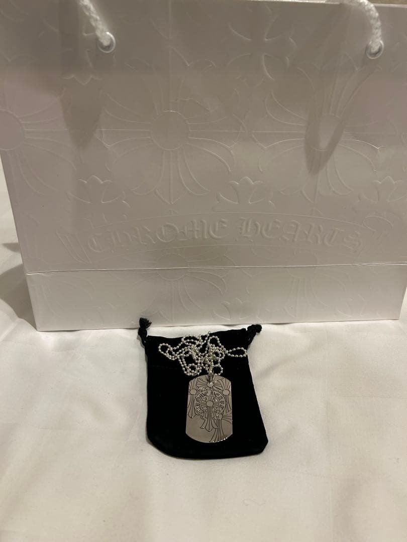 CHROME HEARTS GOD BLESS ゴッドブレス ドッグタグ