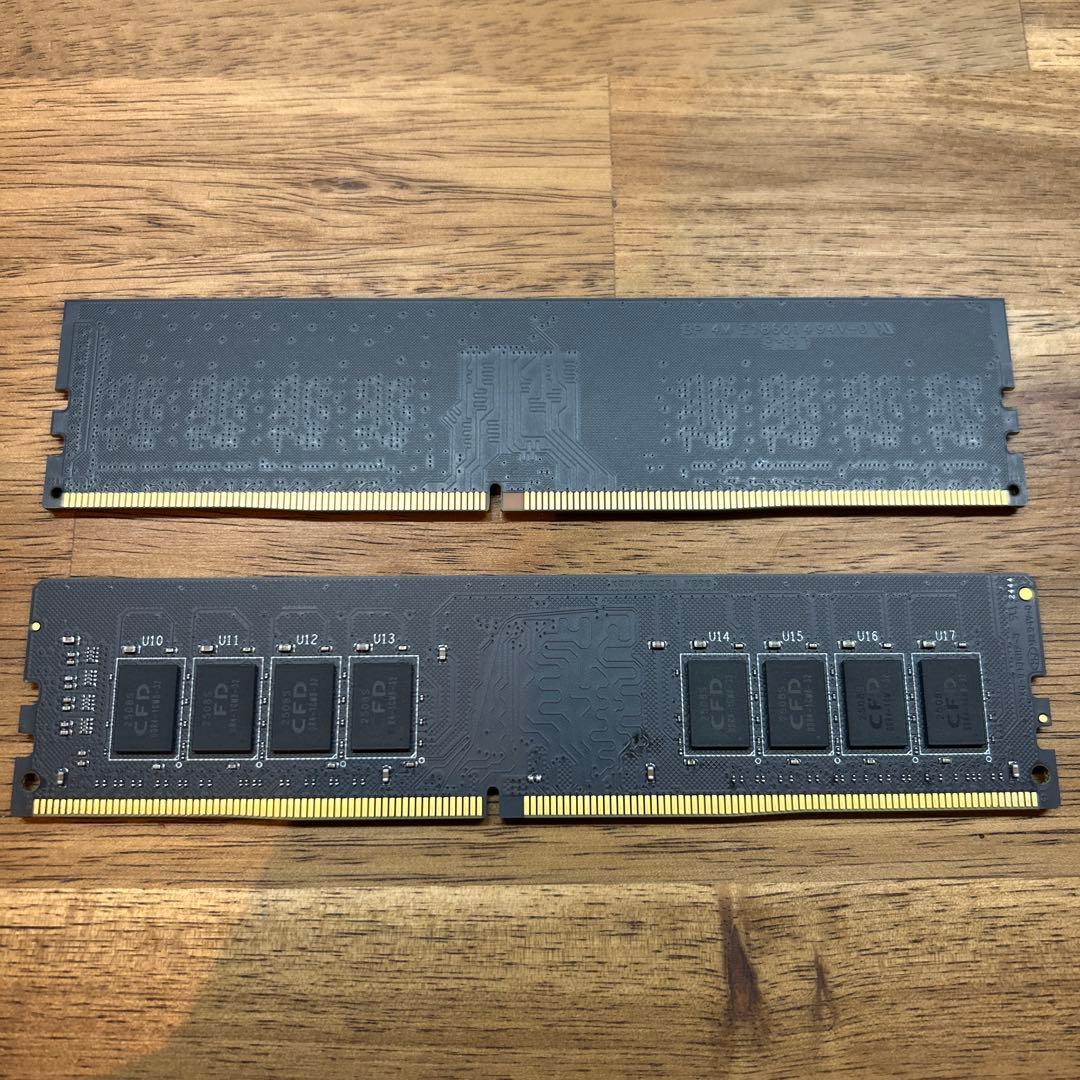 CFD DDR4 3200MHz 16GB 2枚セット