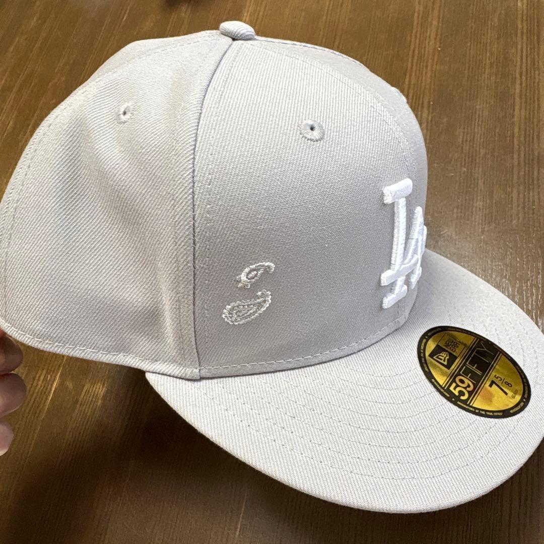New Era 59FIFTY ロサンゼルス・ドジャース グレー5/8