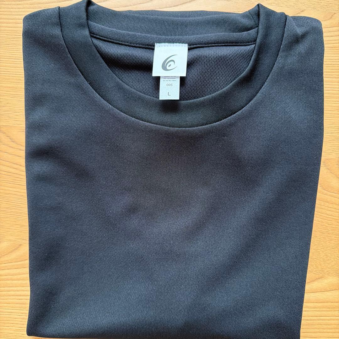 RELIVE リライブシャツ 丸ネック Tシャツ Lサイズ　黒　男女兼用