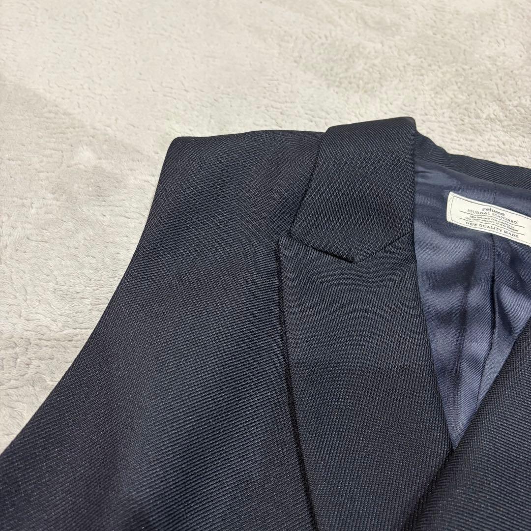 美品✨人気✨ジャーナルスタンダードレリューム　T/Wギャバネイビージレ　ベスト