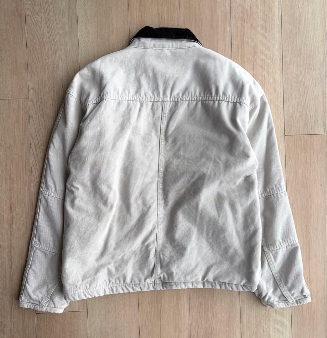 Stussy WASHED CANVAS SHOP JACKET ステューシー