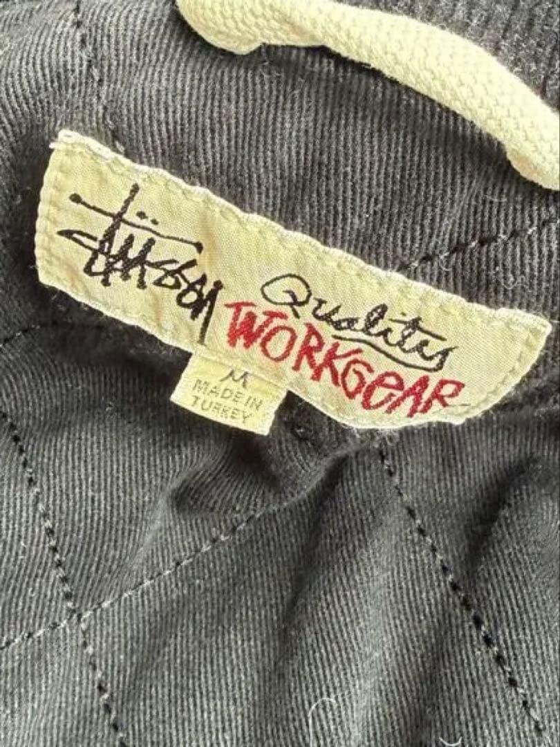 Stussy WASHED CANVAS SHOP JACKET ステューシー
