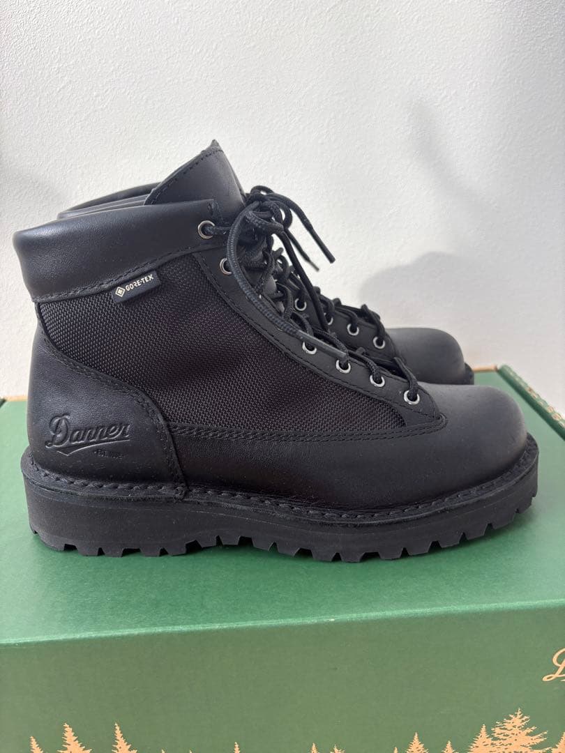 【美品】　Danner ダナーフィールド ブラック 22.5cm