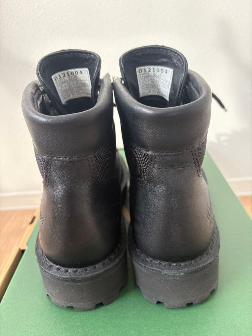 【美品】　Danner ダナーフィールド ブラック 22.5cm