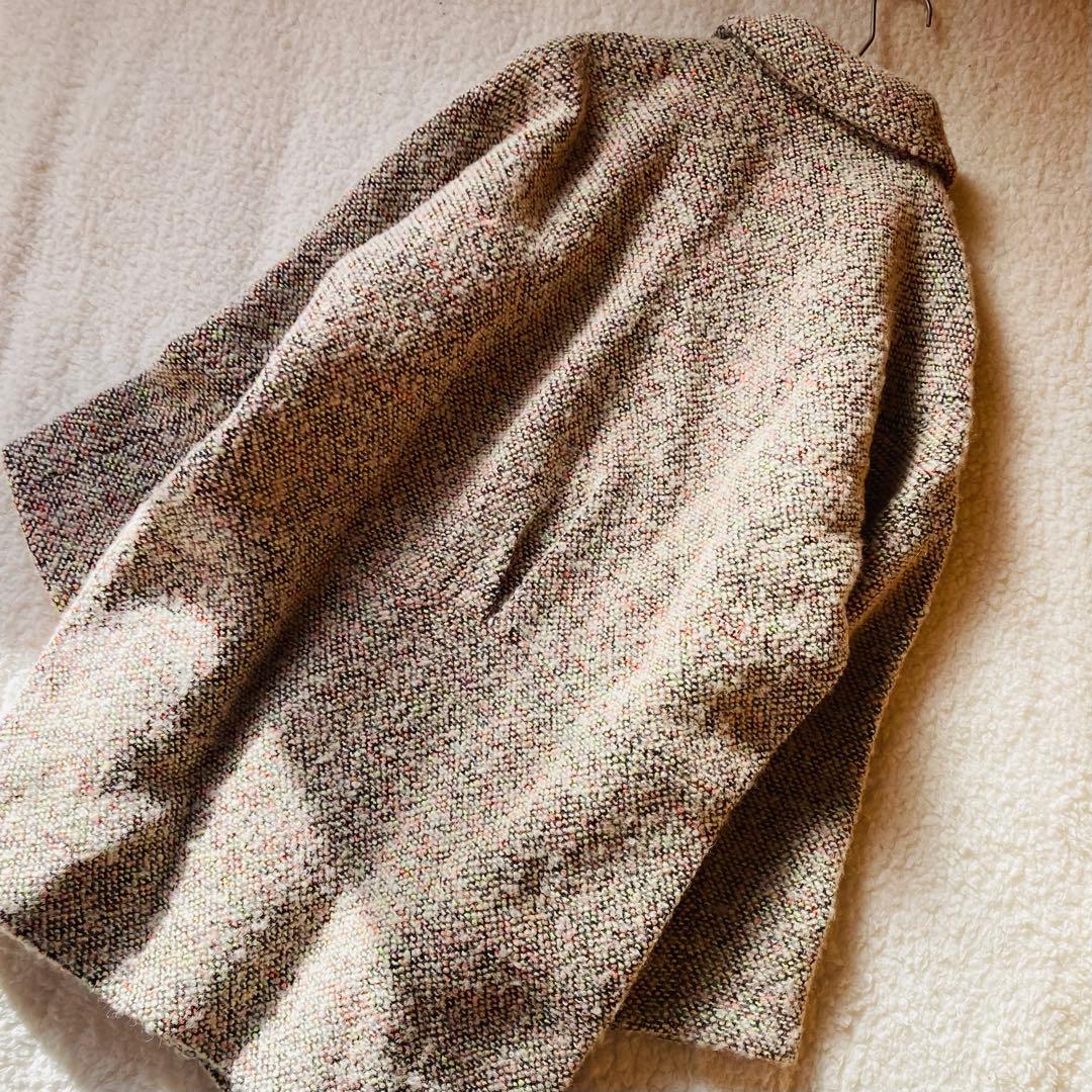 ヒロココシノ　BIS de Y ロングコート　ウール　Lサイズ