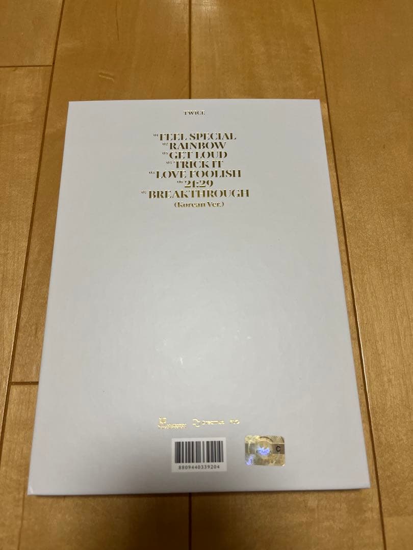 TWICE Feel Special アルバム CD、歌詞カード、ポスター付き
